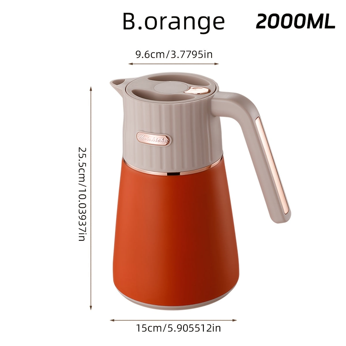 1pc Vacuum Insulated Stainless Steel Water Boiler & - Double-Wall Hot\u002FCold Water Kettle with One- Spout, Sealed Lid, -Efficient Tea\u002FKitchen Pot Suitable, Travel, Office, Camping