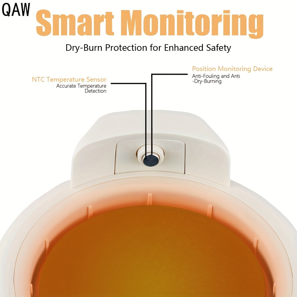 Thanksgiving Gift US Standard Full Glass Health Pot | Multi-Functional Tea Maker, Small Office Flower Tea Pot, Electric Cup, Kettle, 600W, Black Friday Thanksgiving Gift