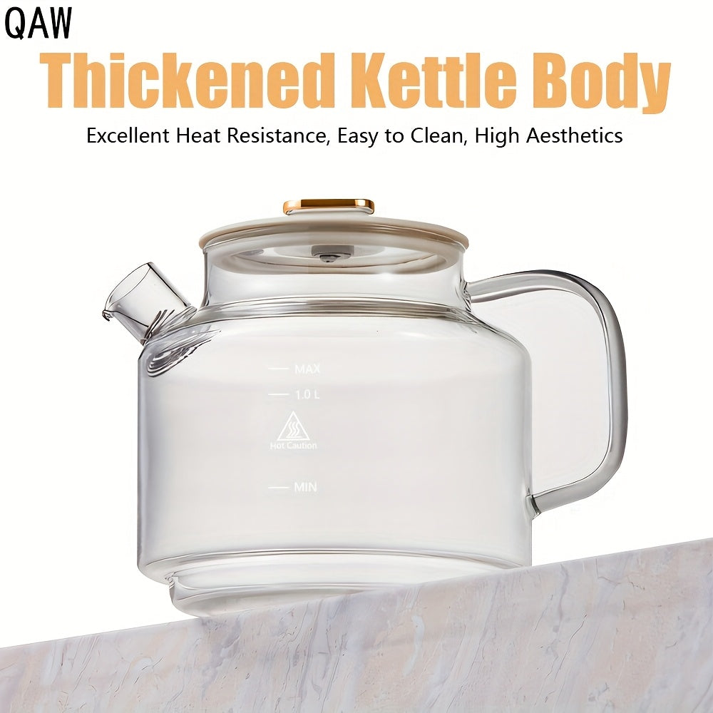 Thanksgiving Gift US Standard Full Glass Health Pot | Multi-Functional Tea Maker, Small Office Flower Tea Pot, Electric Cup, Kettle, 600W, Black Friday Thanksgiving Gift