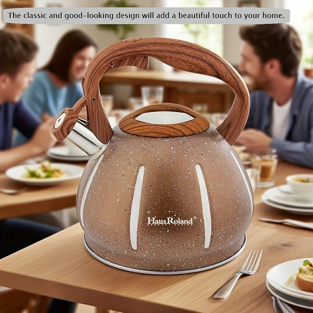 3L Stainless Steel Kettle Stainless Steel 3L Kettle | Automatic Whistle, Suitable for Gas and Induction Cooktops