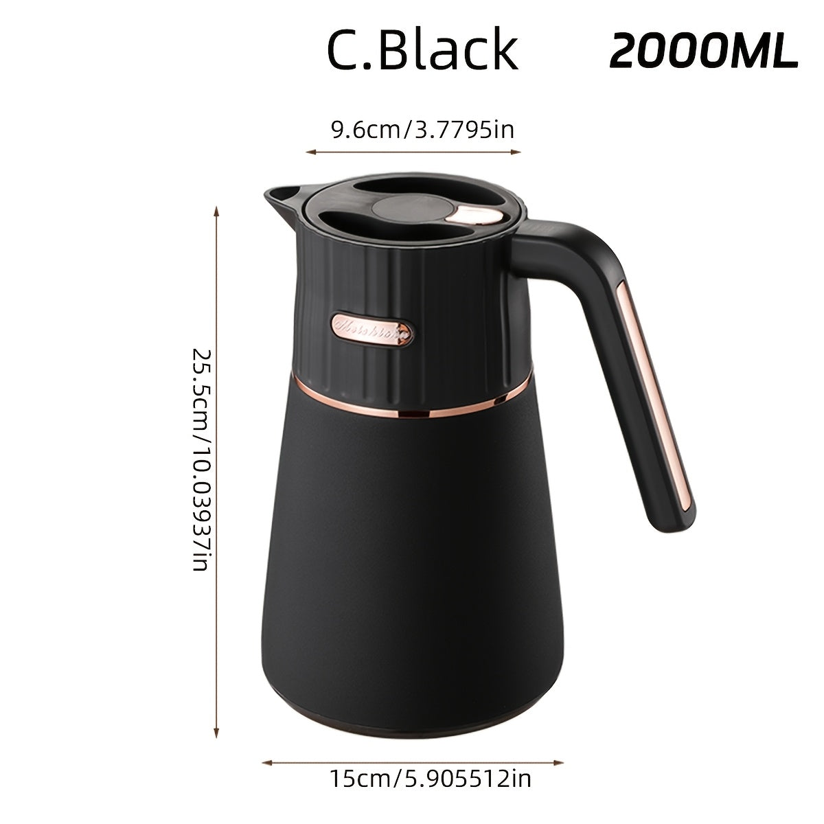 1pc Vacuum Insulated Stainless Steel Water Boiler & - Double-Wall Hot\u002FCold Water Kettle with One- Spout, Sealed Lid, -Efficient Tea\u002FKitchen Pot Suitable, Travel, Office, Camping