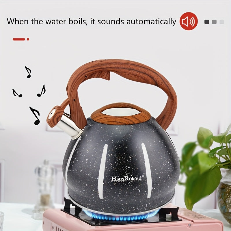 3L Stainless Steel Kettle Stainless Steel 3L Kettle | Automatic Whistle, Suitable for Gas and Induction Cooktops